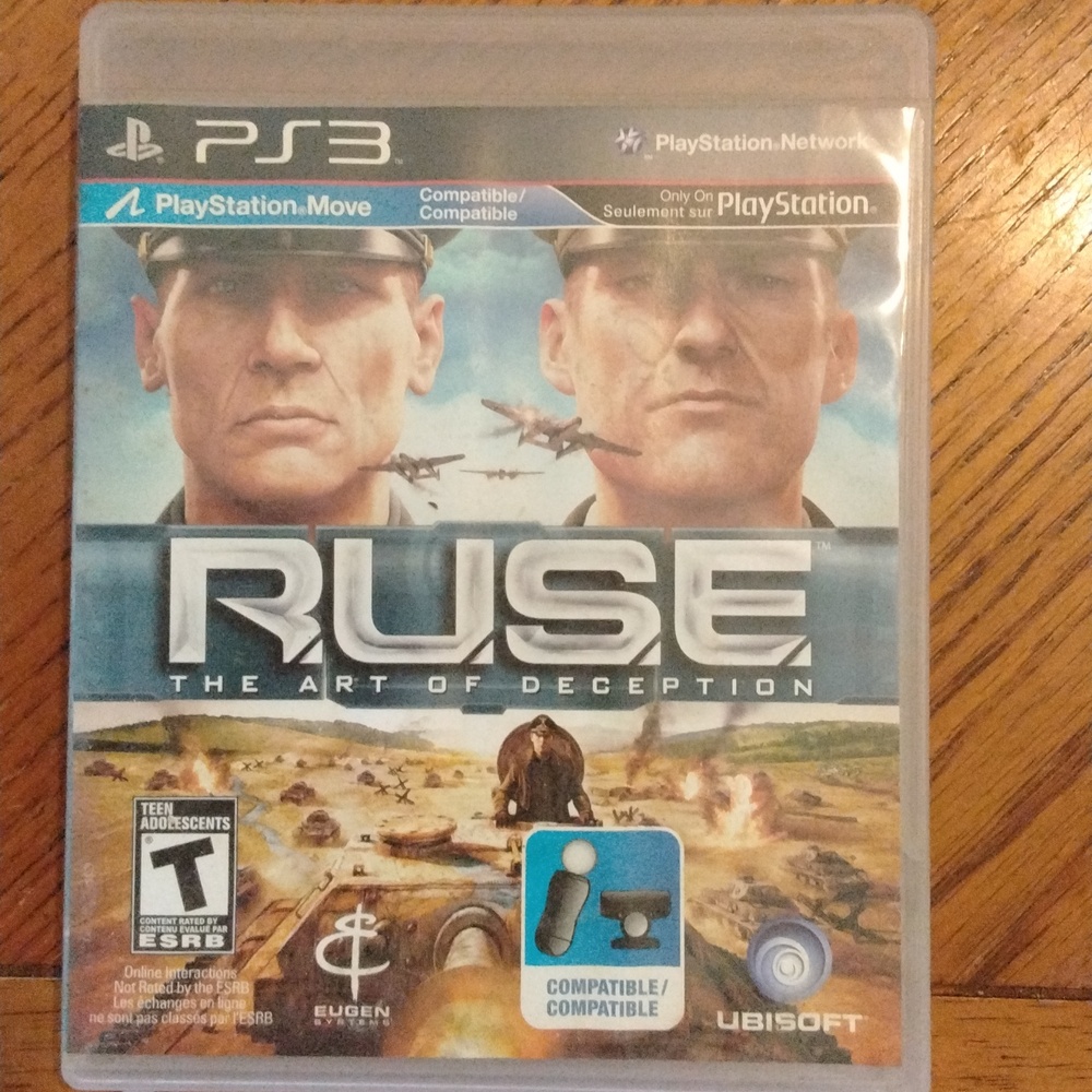 PS3 RUSE Video Game